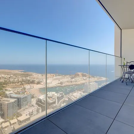 Lavish High-rise Mercury Tower Апартаменты Сент Джулианс