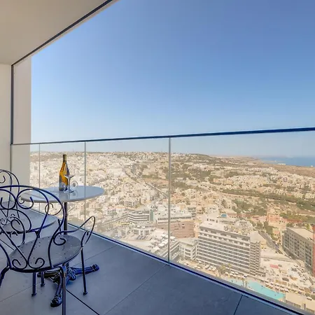 Lavish High-rise Mercury Tower Апартаменты Сент Джулианс